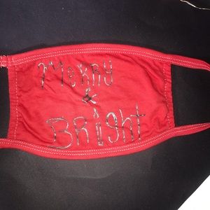 Merry and bright Face Mask